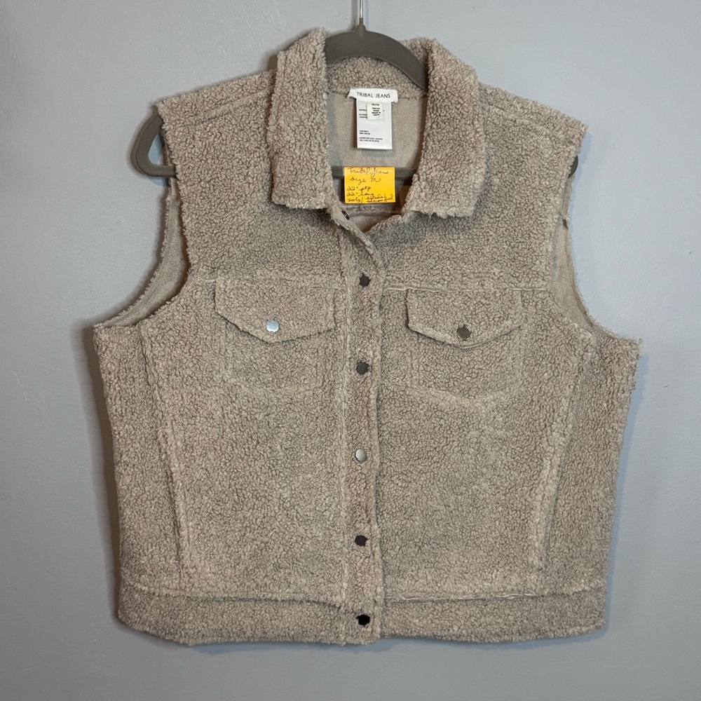 Tribal Jeans Sherpa-Feel Vest
